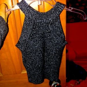 Knitted sweater top size small